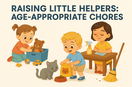 Raising Little Helpers: Age-Appropriate Chores That Boost Confidence and Brain Development