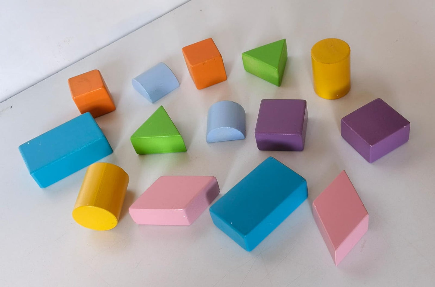 3D Wooden Shape Building Blocks for Toddlers – Educational Geometry & STEM Learning Toy