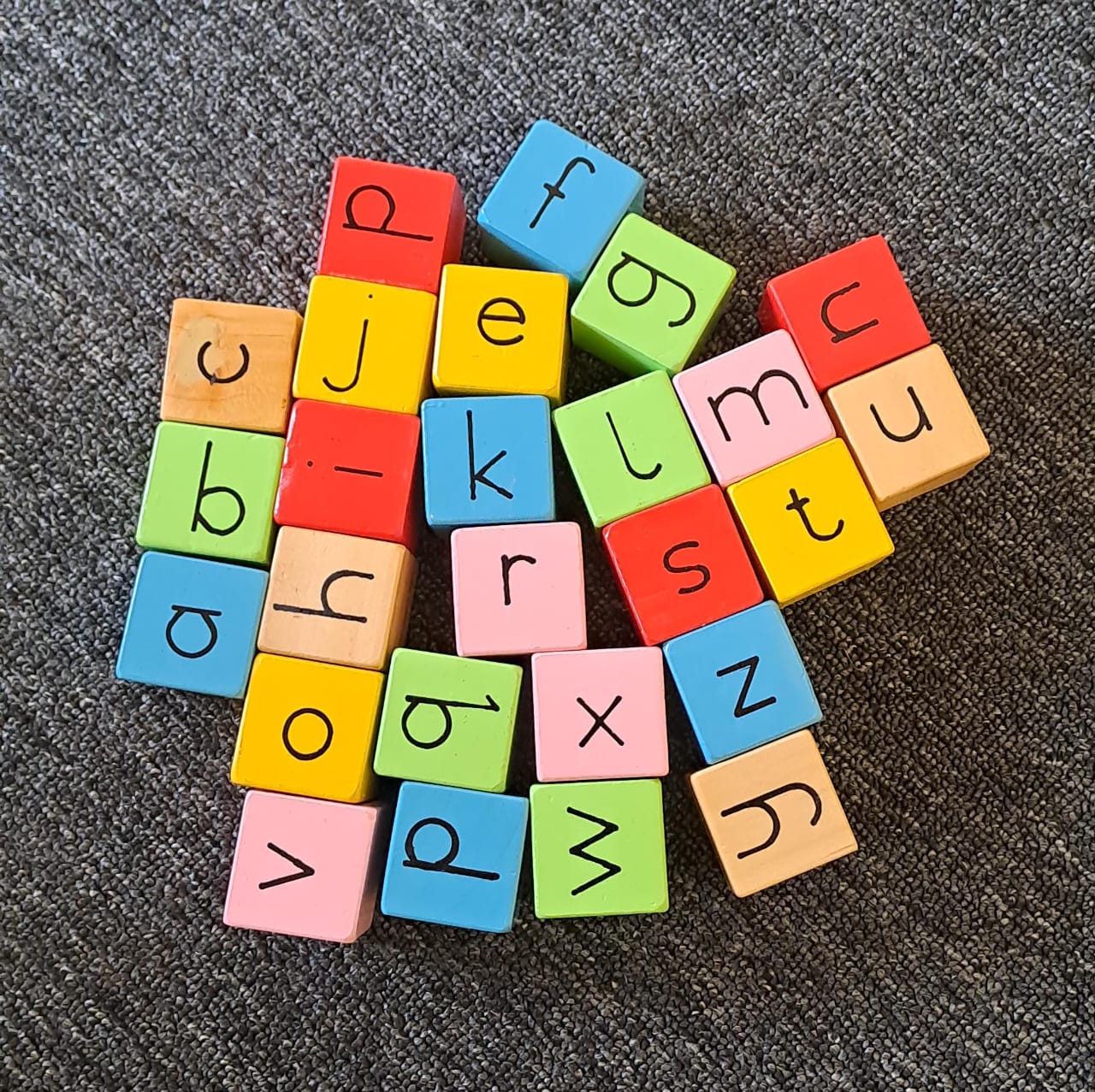 ABC Wooden Building Blocks - Wow! Kids