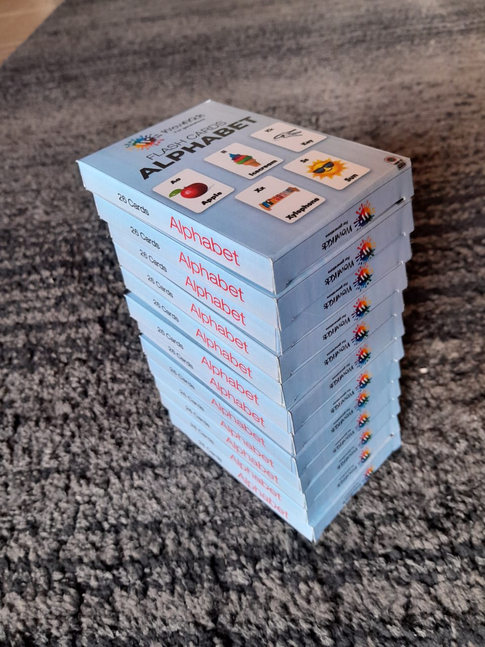 ABC Alphabet FLashCards - Wow! Kids