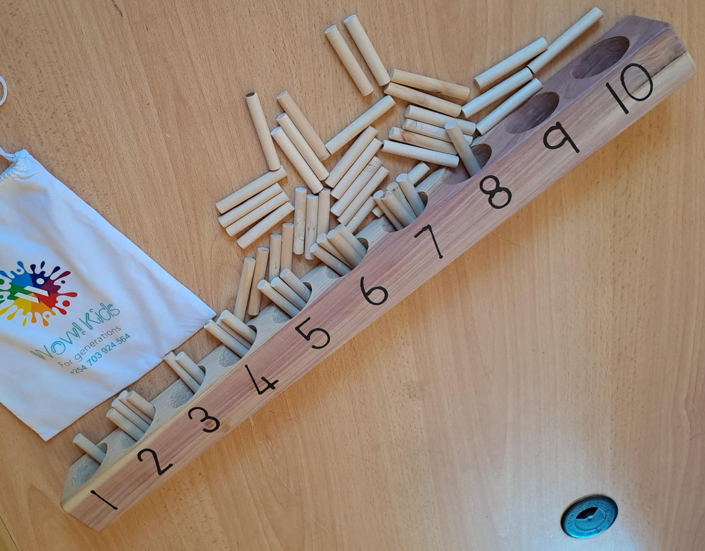 Ten Frame Counter Bar - Wow! Kids