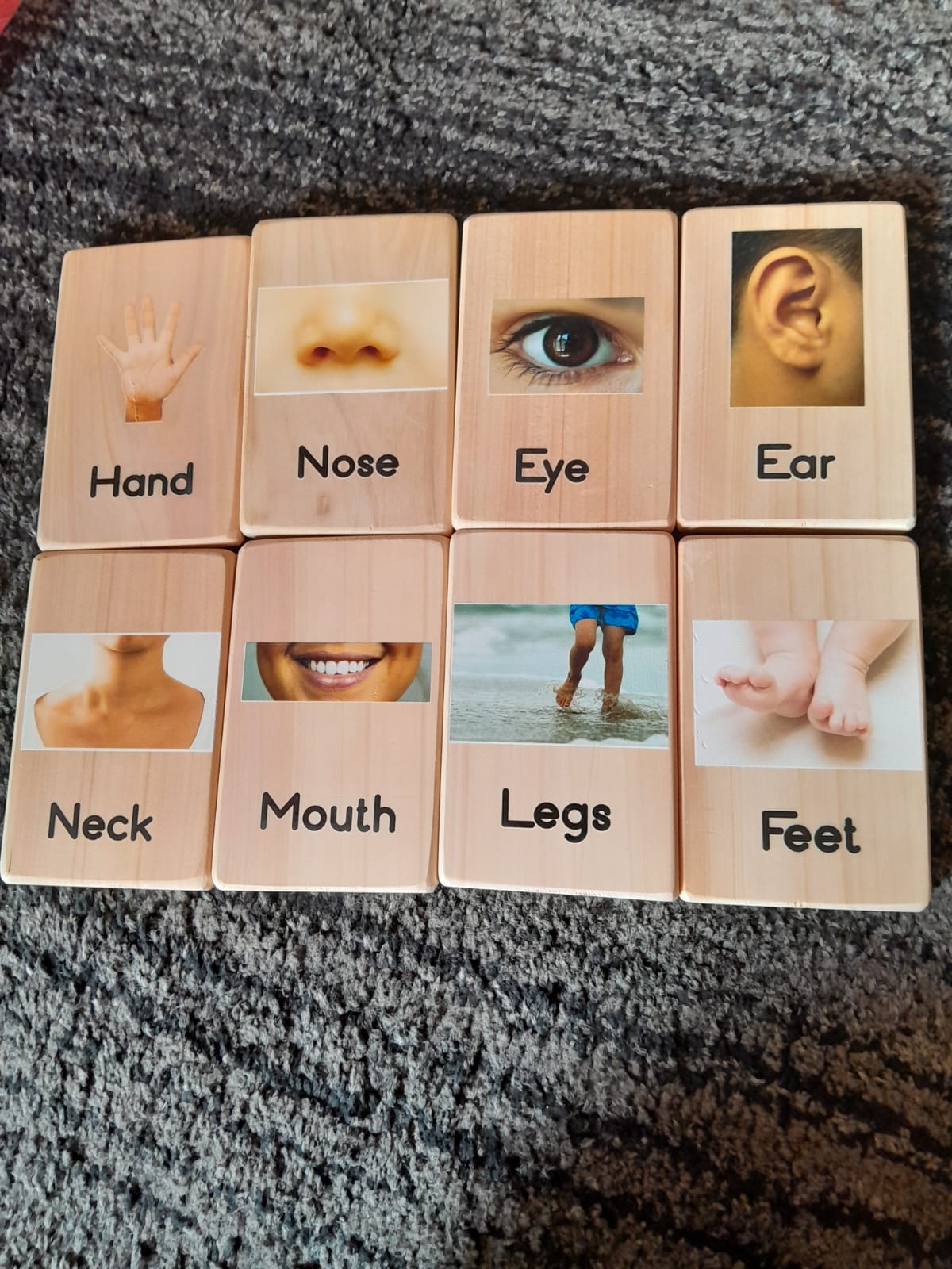 Wooden Flashcards