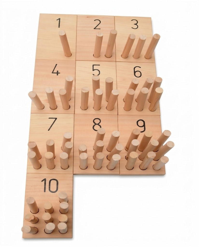 10 Frame Counter with Flashcards & Counting Sticks – Montessori Math Learning Toy for Preschool & CBC Early Years