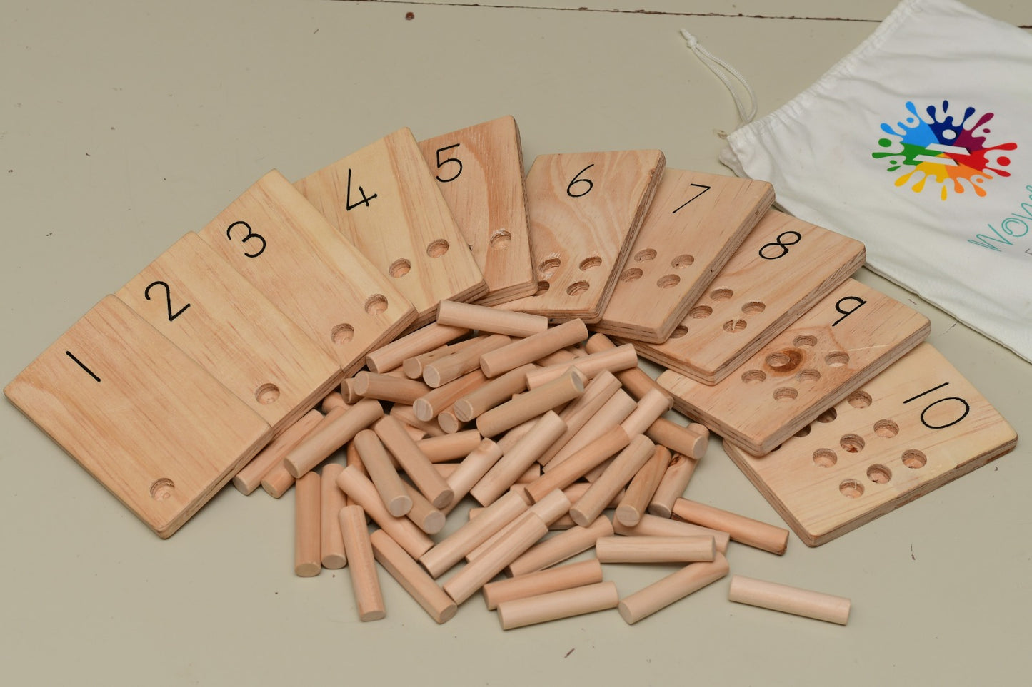 10 frame math set for addition and subtraction learning