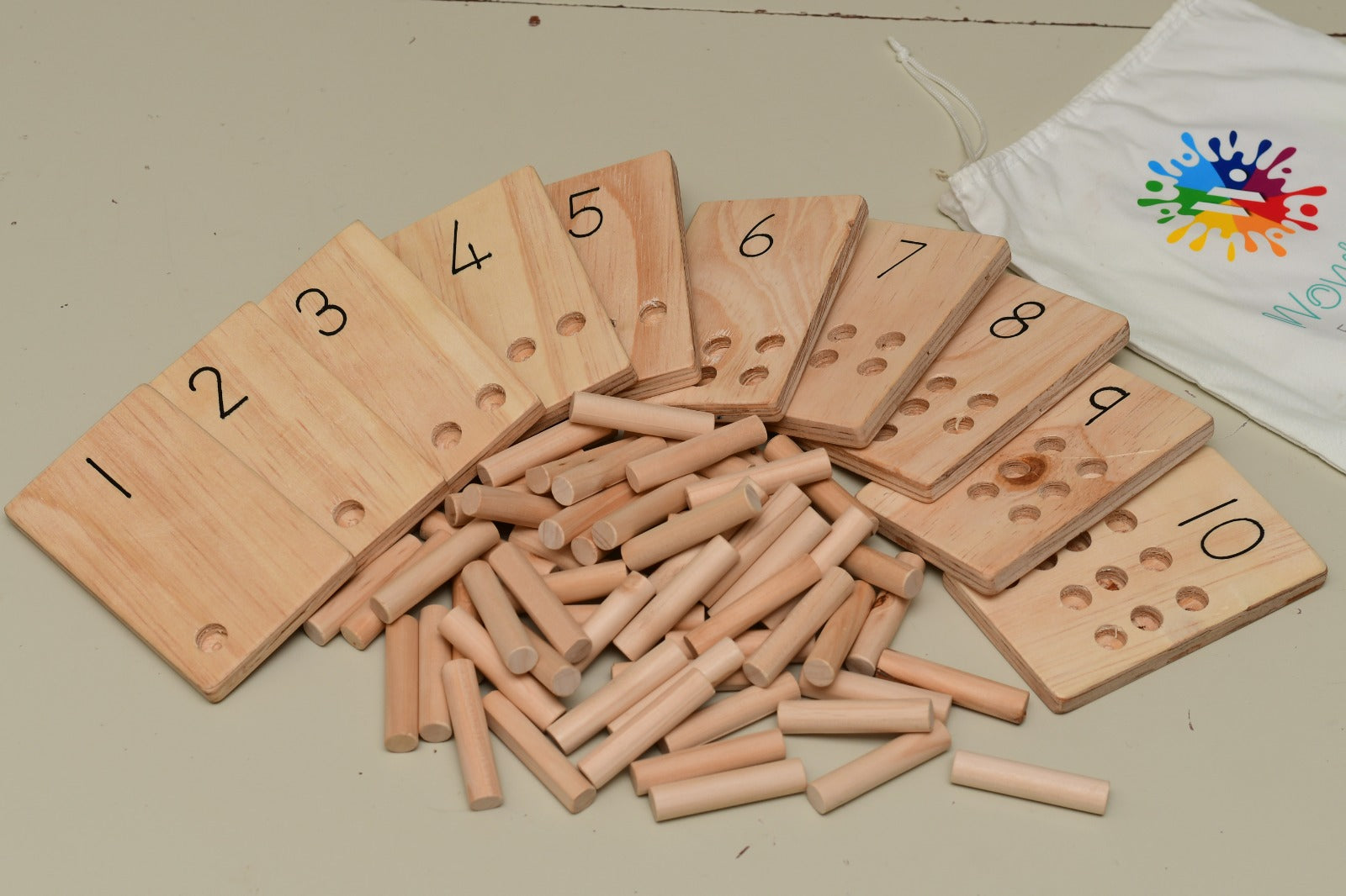 10 frame math set for addition and subtraction learning