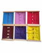 6-in-1 Montessori dressing frames set for kids with wooden frames and fabric panels including zipper, button, lacing, buckle, velcro, and eye hook for ECD practical life learning and fine motor skills development