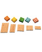 Wooden Open-Ended Play Cubes and Rods Set – Creative Building Blocks for Kids, Educational STEM Toy for Fine Motor Skills, Problem Solving & Imaginative Play