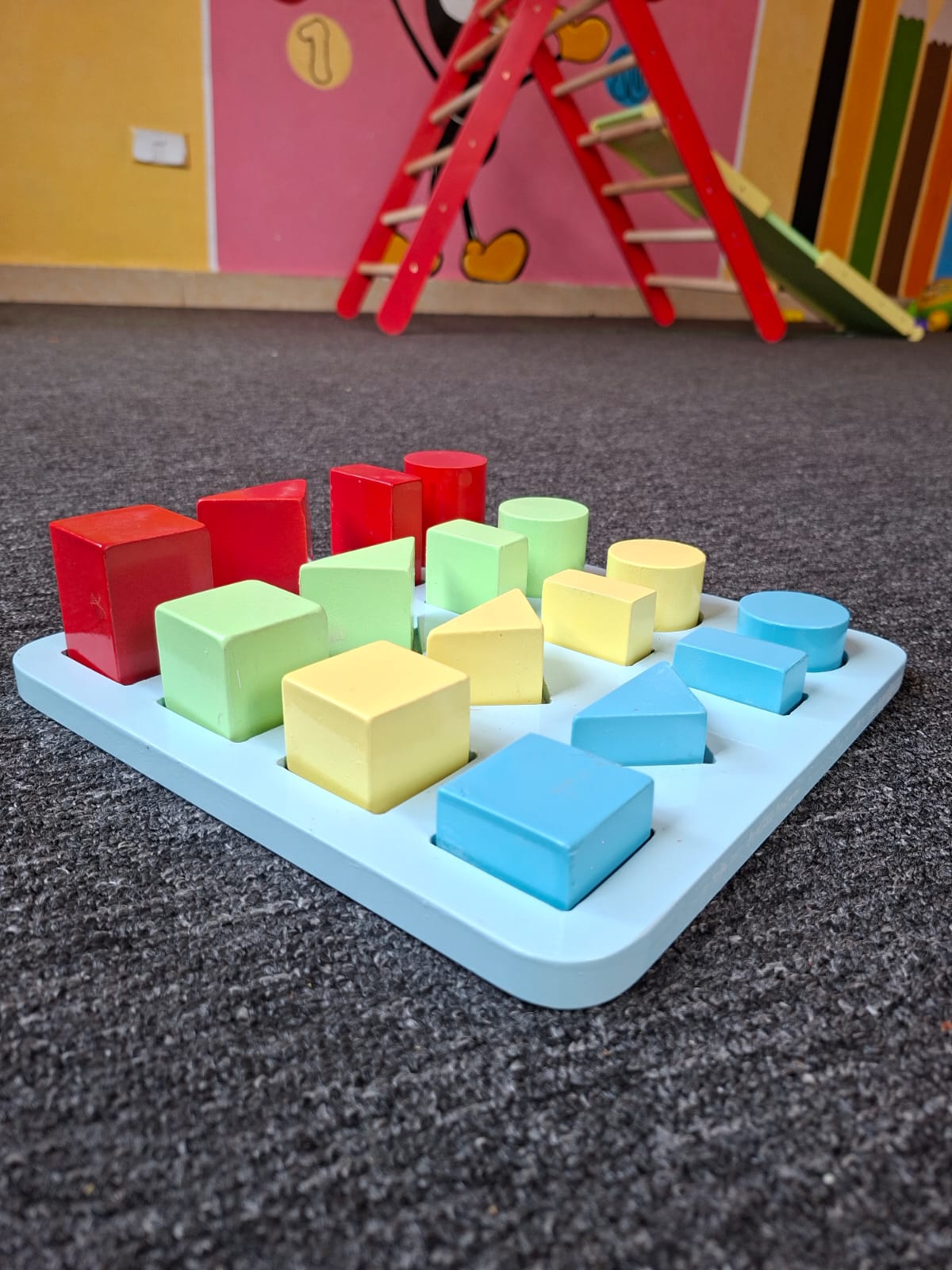 Buy Montessori shape sorter toy in Kenya wooden educational puzzle