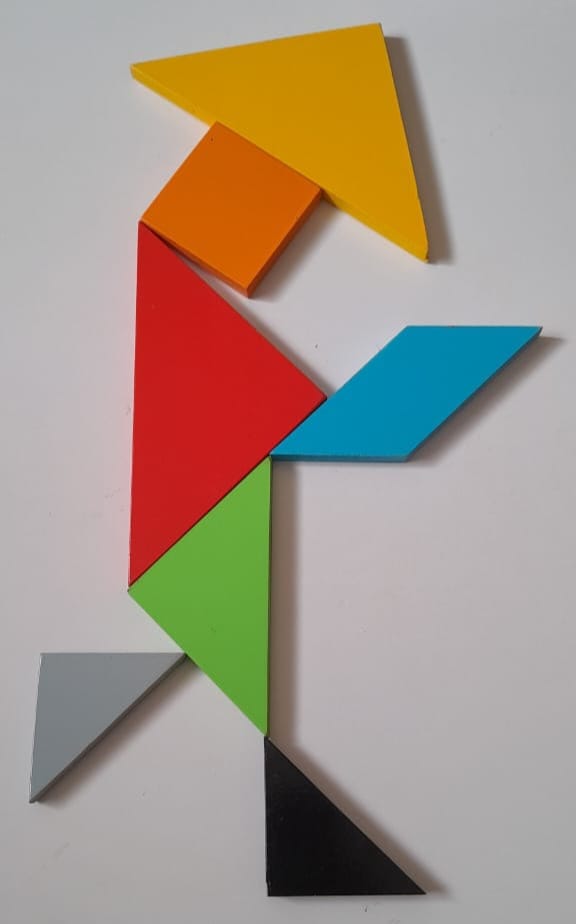 Colorful Tangram puzzle for kids 3+, Montessori educational toy that boosts creativity, focus, problem-solving, spatial awareness, and cognitive skills