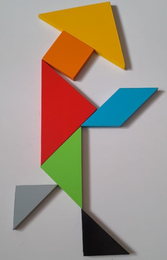 Colorful Tangram puzzle for kids 3+, Montessori educational toy that boosts creativity, focus, problem-solving, spatial awareness, and cognitive skills