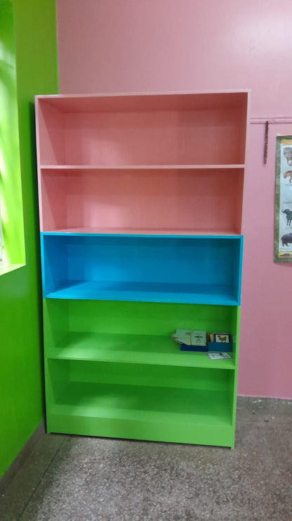 Kids toy organizer unit for home, school, and preschool classroom
