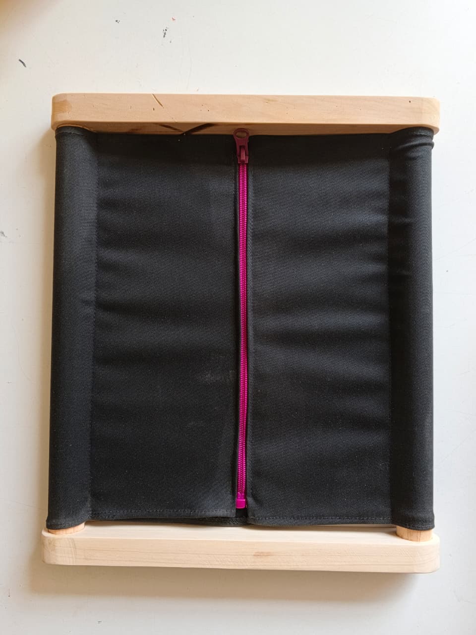 Montessori Zipper Dressing Frame for Kids Wooden Practical Life Learning Toy