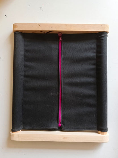 Montessori Zipper Dressing Frame for Kids Wooden Practical Life Learning Toy