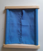 Montessori eye and hook dressing frame wooden toy for kids learning fastening and dressing skills