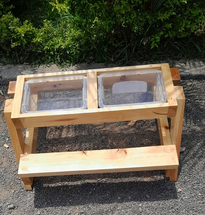 Sensory play table for preschool classrooms