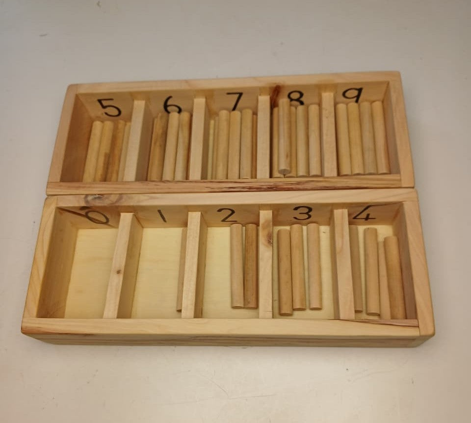 Shop Montessori spindle box educational counting toy Kenya