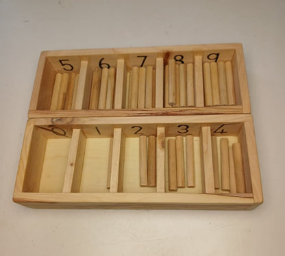 Shop Montessori spindle box educational counting toy Kenya