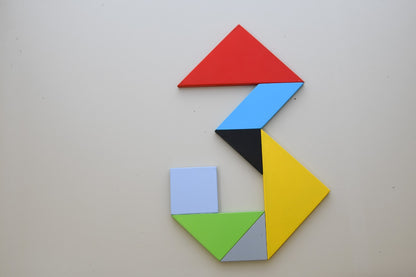 Tangram shape puzzle for toddlers, boosts focus, memory, and early math skills