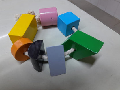 Lacing Blocks - Wow! Kids