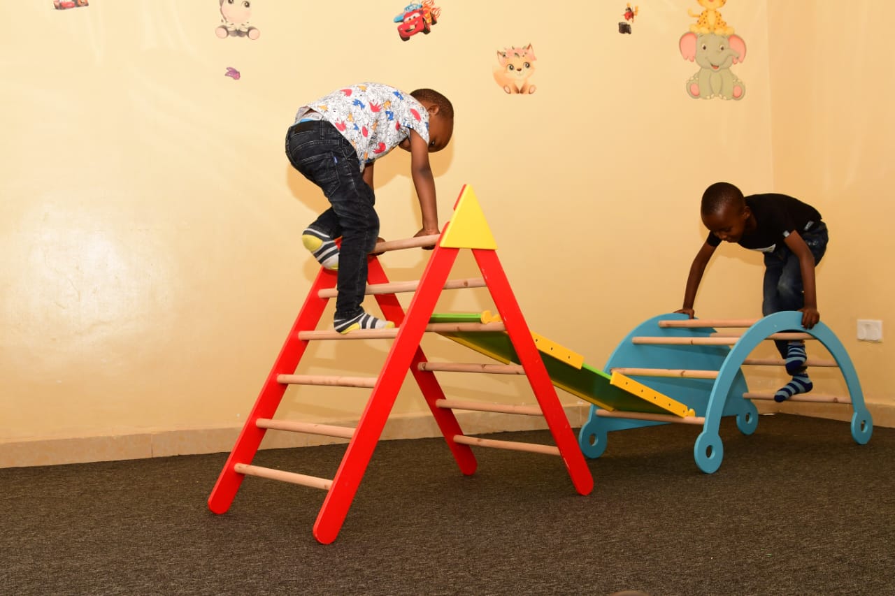 Wooden Pikler Climber Set - Wow! Kids