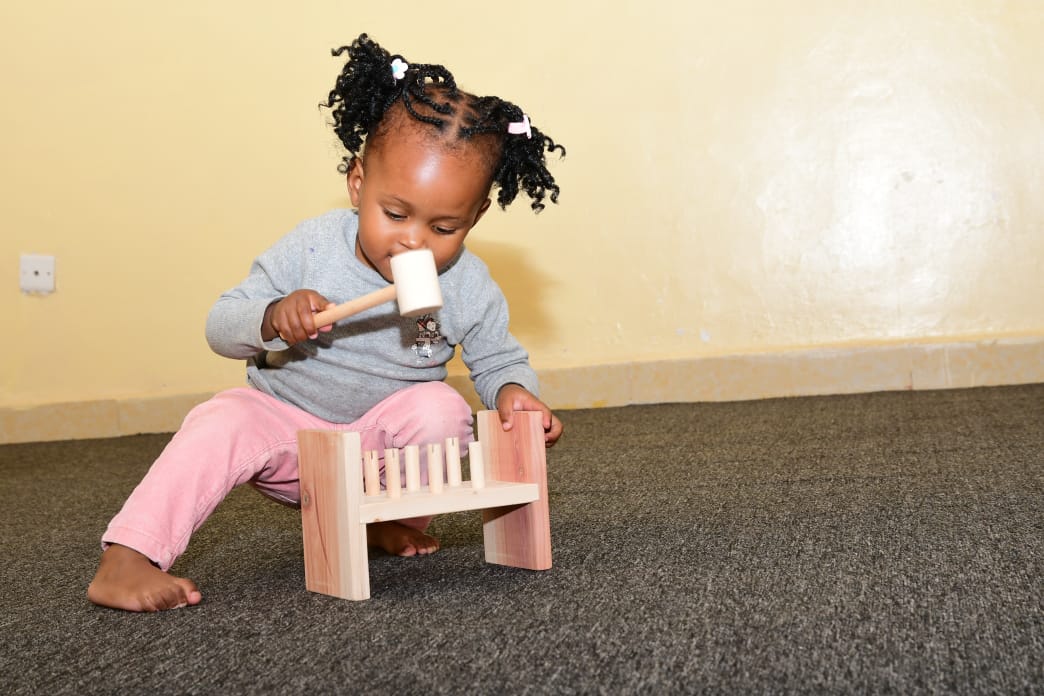 wooden hammer toy