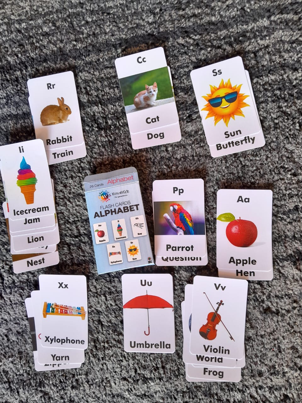 ABC Alphabet FLashCards - Wow! Kids