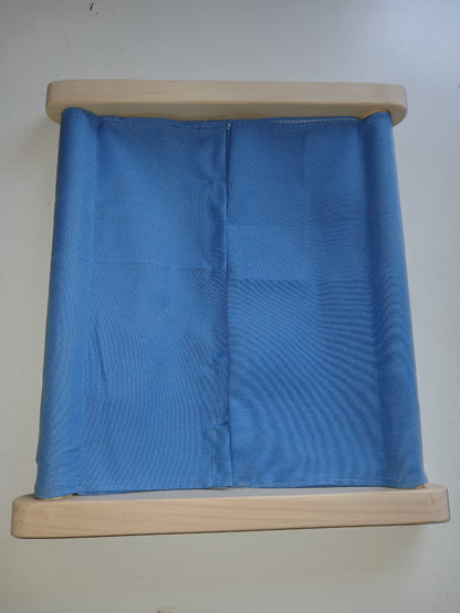 Wooden Montessori 6-in-1 dressing frames set for children learning dressing skills including zipping, buttoning, lacing, buckling, velcro, and hook fastening