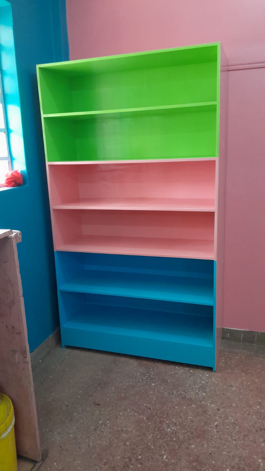 oy storage shelves for children playroom and daycare organization